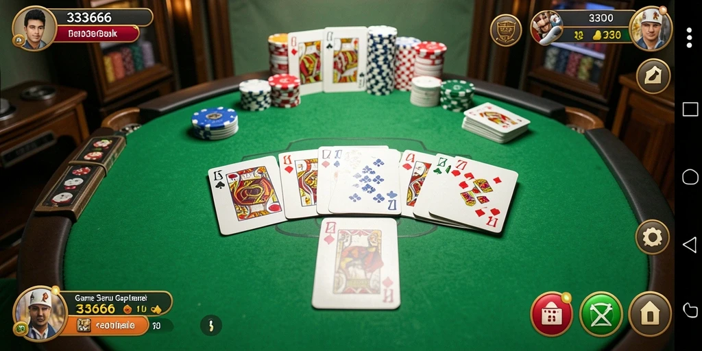 Gameplay seru dari game Gaple 333666