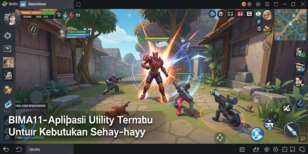 Tampilan antarmuka BIMA11 yang sederhana dan fungsional.