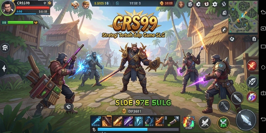 Gameplay menarik di CRS99 menampilkan strategi dan aksi SLG yang mendebarkan.
