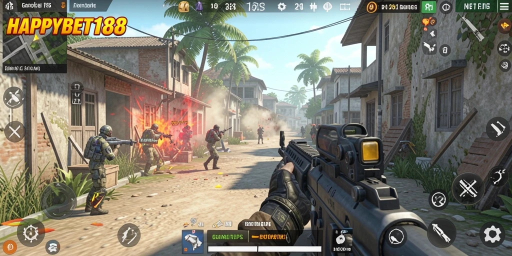 Screenshot gameplay <strong>HAPPYBET188</strong> yang menegangkan dan seru.
