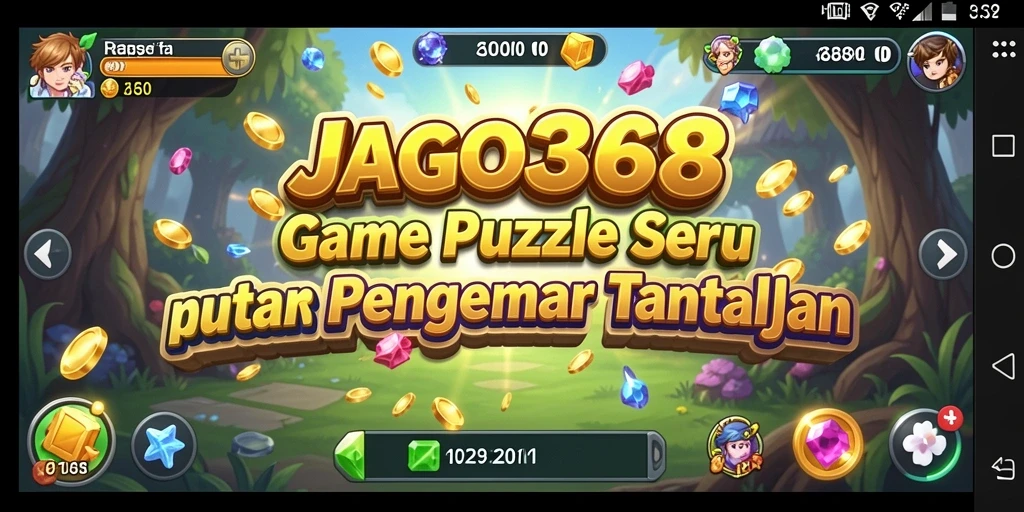 Gameplay JAGO368 yang seru dengan teka-teki menantang.