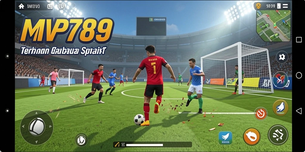 Tangkapan layar utama MVP789 menampilkan aksi seru dalam permainan olahraga.