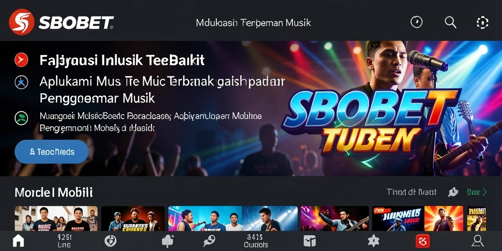 Tampilan gameplay menarik dalam aplikasi musik SBOBET yang interaktif.