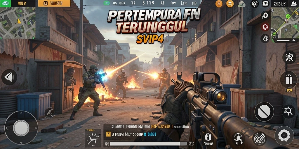 Tampilkan aksi tembak-menembak seru di SVIP4.