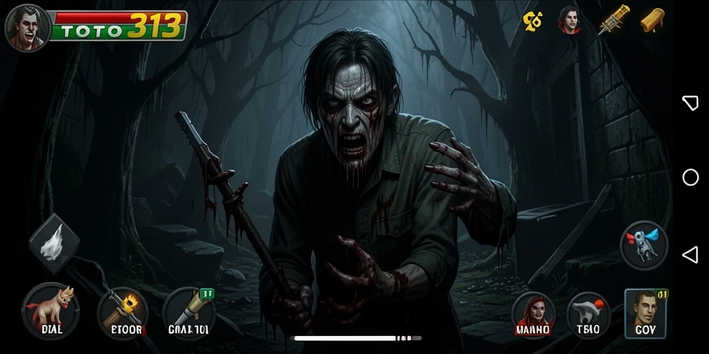 Gameplay menyeramkan dalam TOTO313 yang penuh ketegangan.